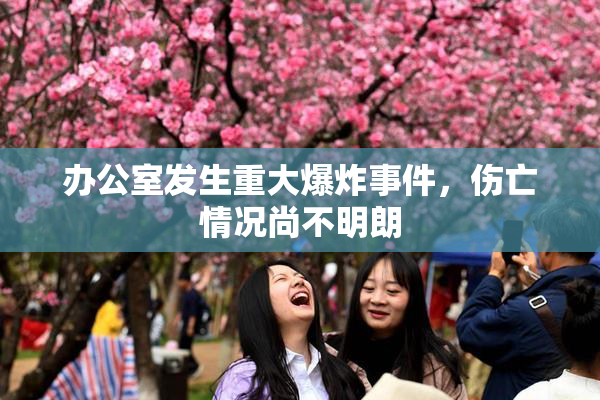 办公室发生重大爆炸事件，伤亡情况尚不明朗