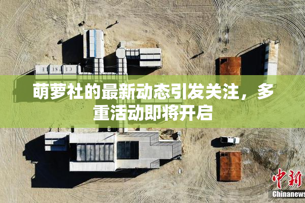 萌萝社的最新动态引发关注，多重活动即将开启