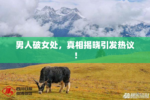 男人破女处，真相揭晓引发热议！