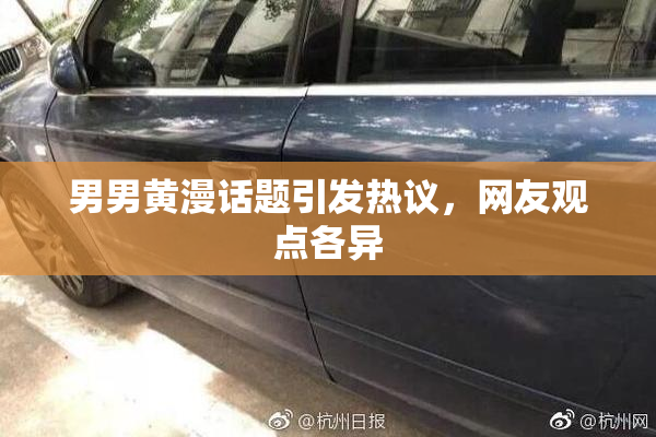 男男黄漫话题引发热议，网友观点各异