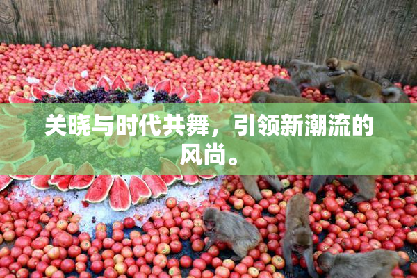 关晓与时代共舞，引领新潮流的风尚。