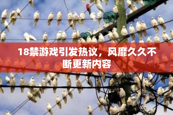 18禁游戏引发热议，风靡久久不断更新内容