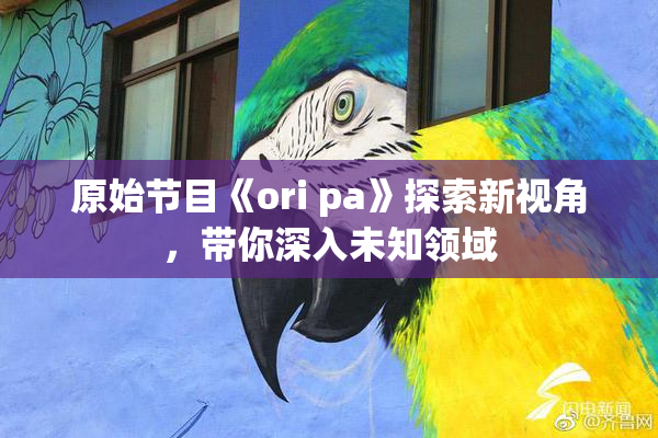 原始节目《ori pa》探索新视角，带你深入未知领域