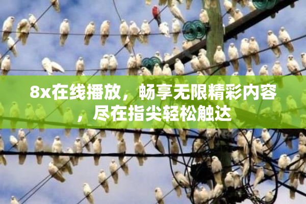 8x在线播放，畅享无限精彩内容，尽在指尖轻松触达