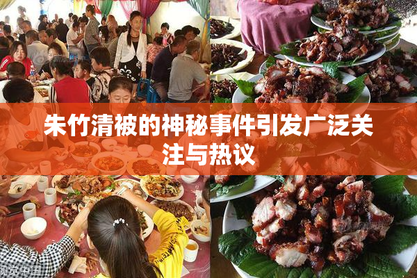 朱竹清被的神秘事件引发广泛关注与热议