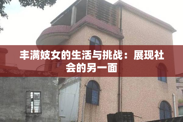 丰满妓女的生活与挑战：展现社会的另一面