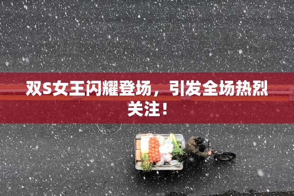 双S女王闪耀登场，引发全场热烈关注！