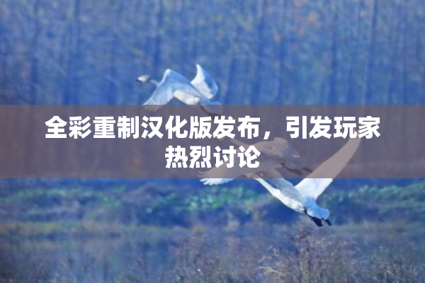 全彩重制汉化版发布，引发玩家热烈讨论