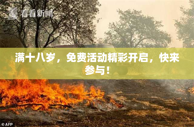 满十八岁，免费活动精彩开启，快来参与！