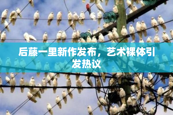 后藤一里新作发布，艺术裸体引发热议