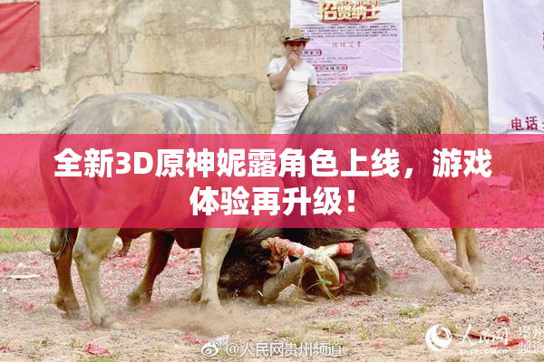 全新3D原神妮露角色上线，游戏体验再升级！