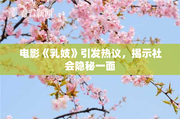 电影《乳妓》引发热议，揭示社会隐秘一面