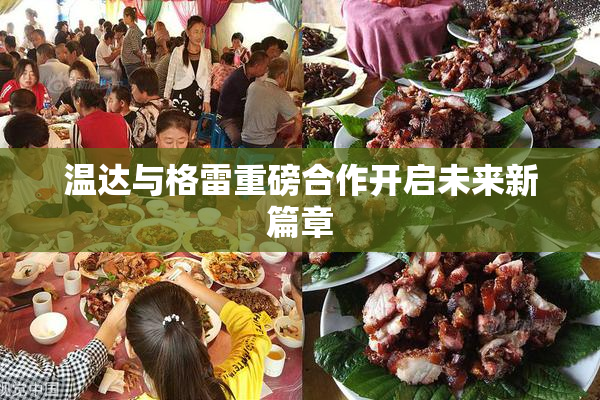 温达与格雷重磅合作开启未来新篇章