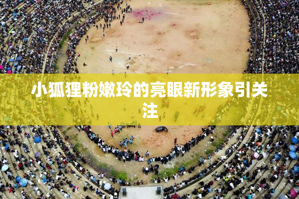 小狐狸粉嫩玲的亮眼新形象引关注