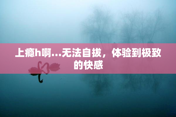 上瘾h啊…无法自拔，体验到极致的快感