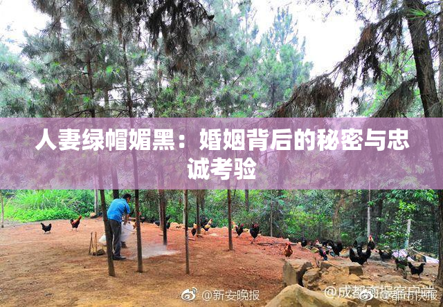 人妻绿帽媚黑：婚姻背后的秘密与忠诚考验