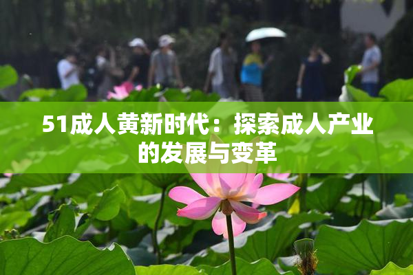 51成人黄新时代：探索成人产业的发展与变革