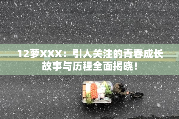 12萝XXX：引人关注的青春成长故事与历程全面揭晓！