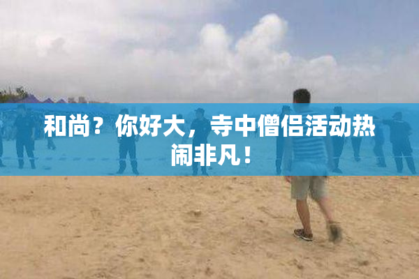 和尚？你好大，寺中僧侣活动热闹非凡！