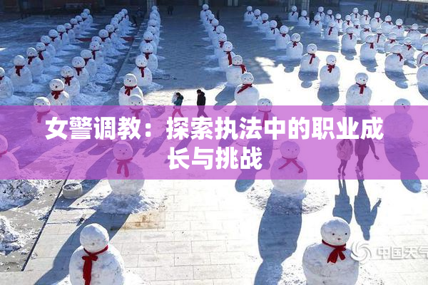 女警调教：探索执法中的职业成长与挑战
