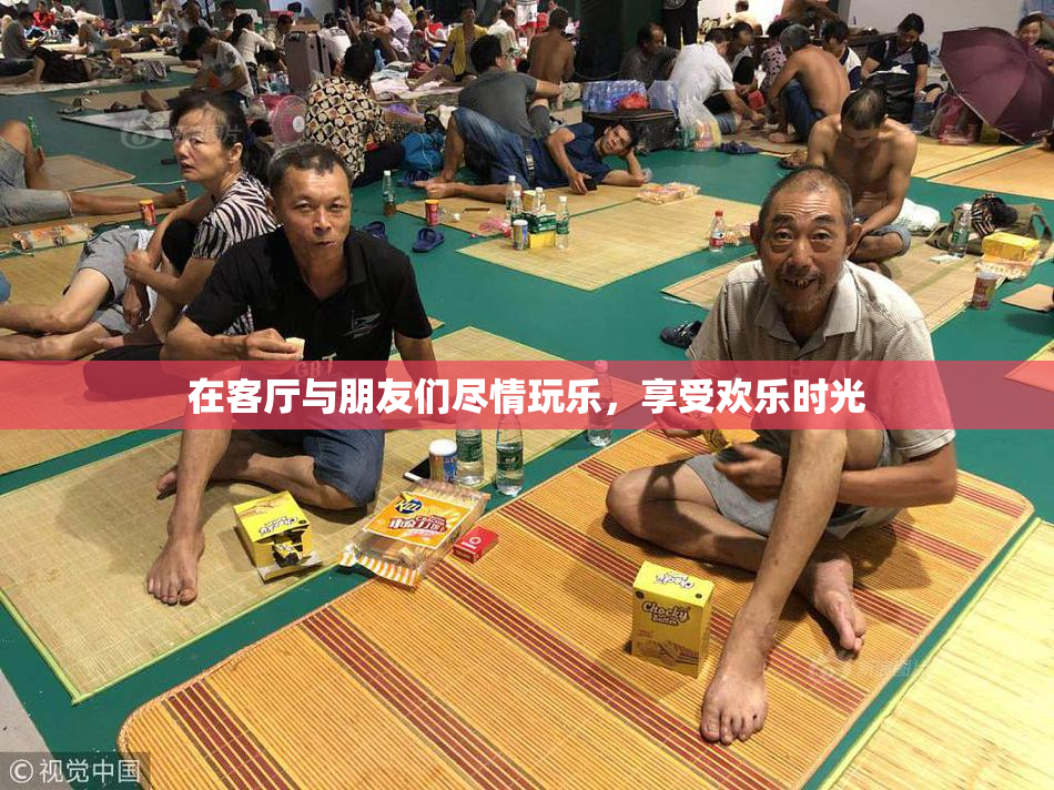 在客厅与朋友们尽情玩乐，享受欢乐时光