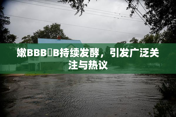 嫩BBB槡B持续发酵，引发广泛关注与热议