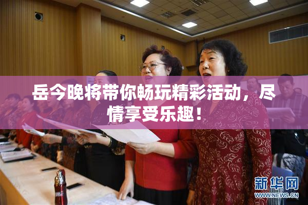 岳今晚将带你畅玩精彩活动，尽情享受乐趣！