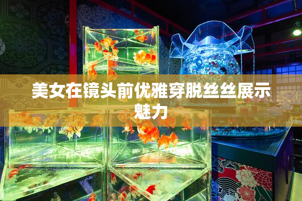 美女在镜头前优雅穿脱丝丝展示魅力