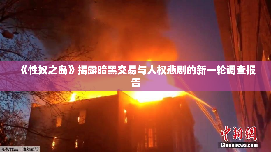 《性奴之岛》揭露暗黑交易与人权悲剧的新一轮调查报告