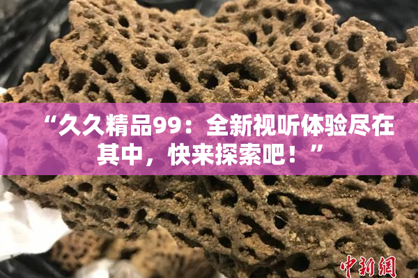 “久久精品99：全新视听体验尽在其中，快来探索吧！”