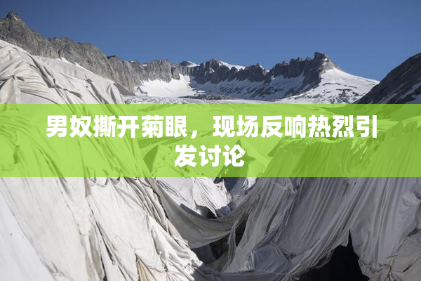 男奴撕开菊眼，现场反响热烈引发讨论