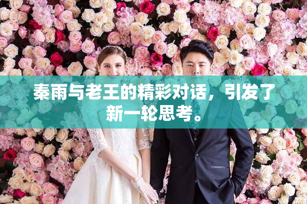 秦雨与老王的精彩对话，引发了新一轮思考。