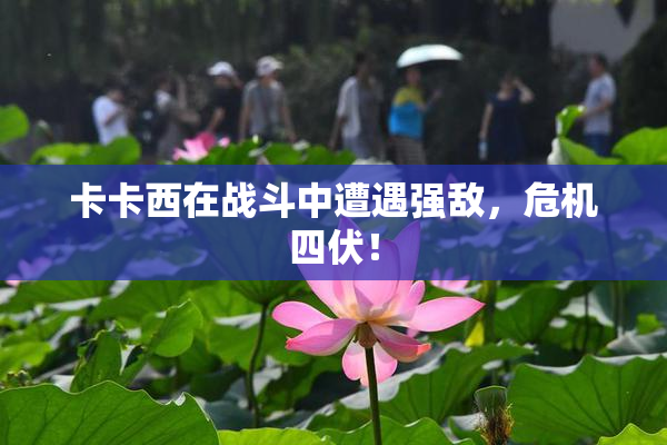卡卡西在战斗中遭遇强敌，危机四伏！
