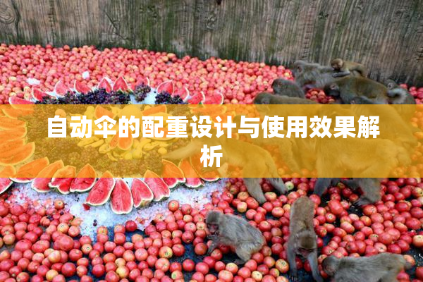 自动伞的配重设计与使用效果解析
