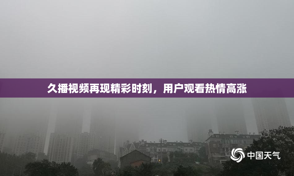 久播视频再现精彩时刻，用户观看热情高涨