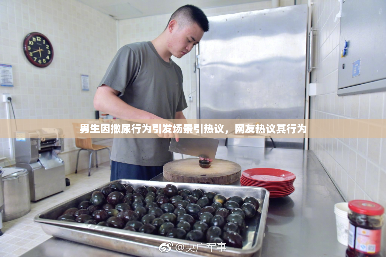 男生因撒尿行为引发场景引热议，网友热议其行为