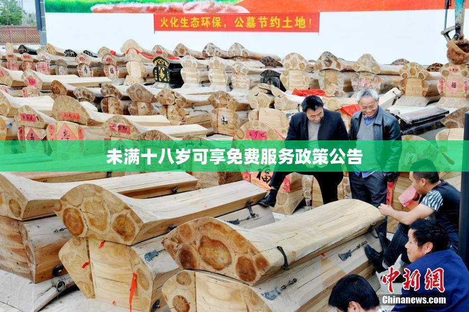 未满十八岁可享免费服务政策公告