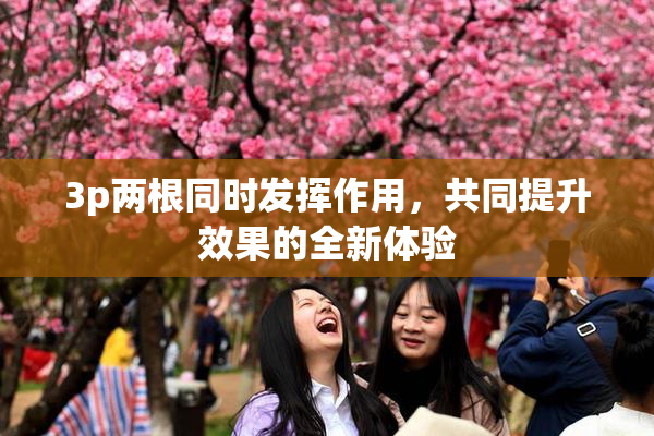 3p两根同时发挥作用，共同提升效果的全新体验