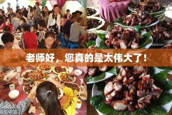 老师好，您真的是太伟大了！