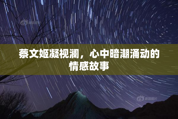 蔡文姬凝视澜，心中暗潮涌动的情感故事