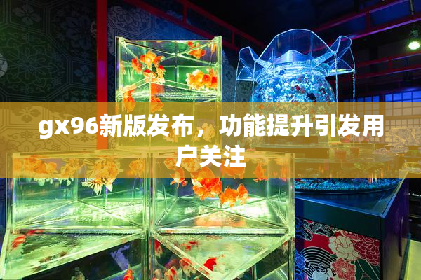 gx96新版发布，功能提升引发用户关注
