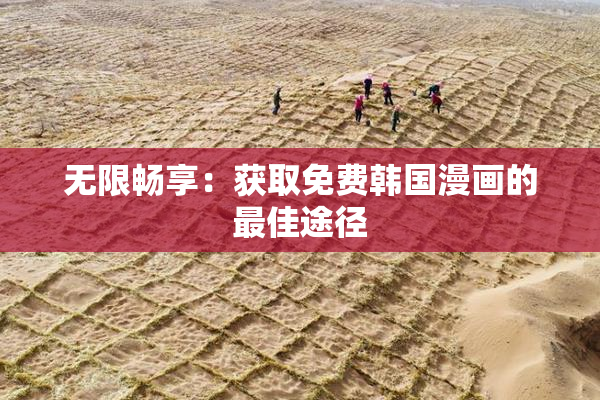 无限畅享：获取免费韩国漫画的最佳途径