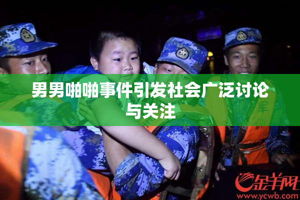 男男啪啪事件引发社会广泛讨论与关注
