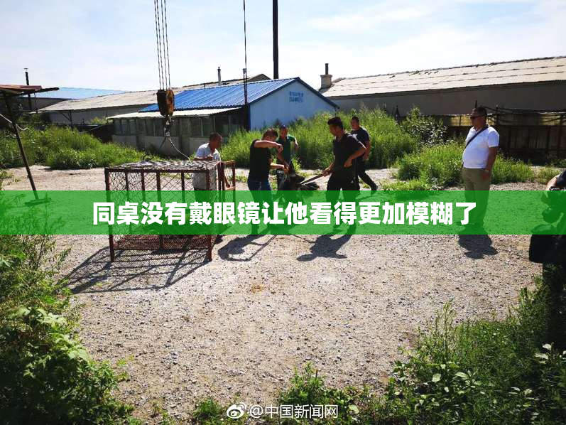 同桌没有戴眼镜让他看得更加模糊了