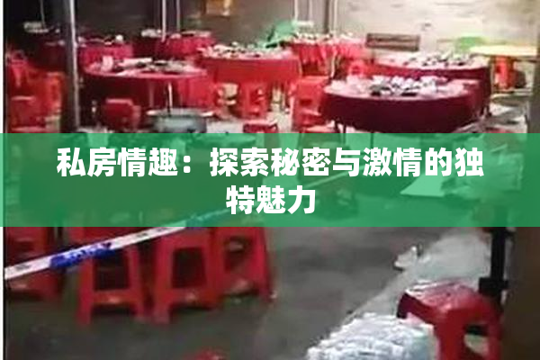 私房情趣：探索秘密与激情的独特魅力
