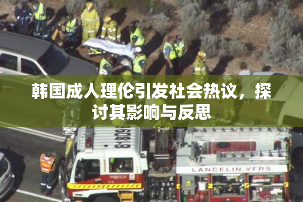韩国成人理伦引发社会热议，探讨其影响与反思