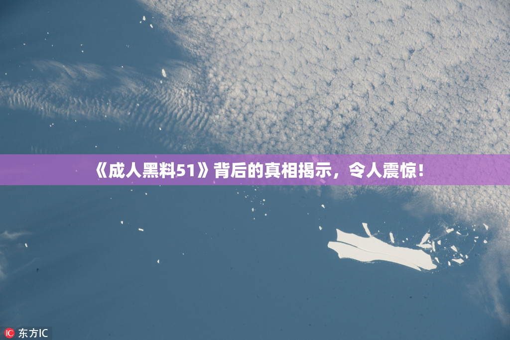 《成人黑料51》背后的真相揭示，令人震惊！