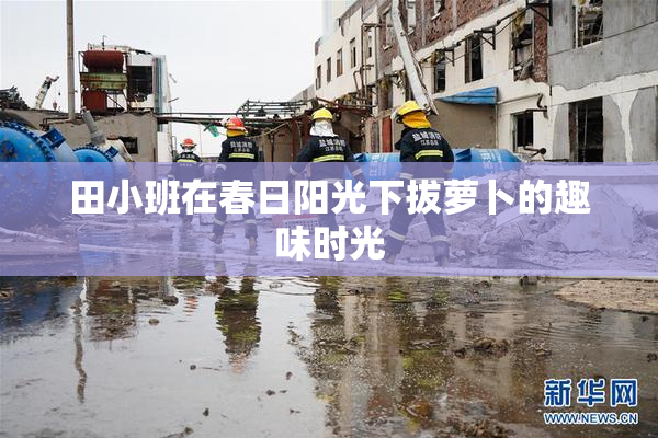 田小班在春日阳光下拔萝卜的趣味时光