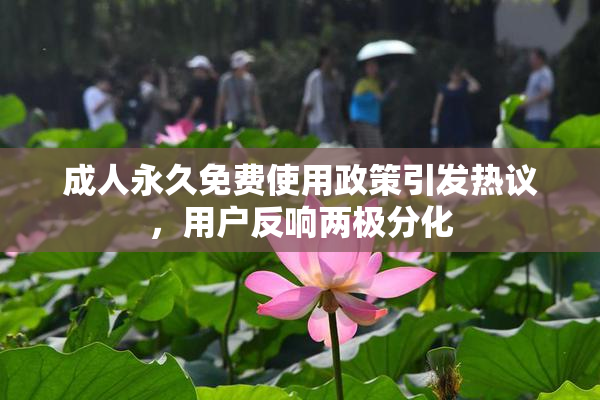 成人永久免费使用政策引发热议，用户反响两极分化