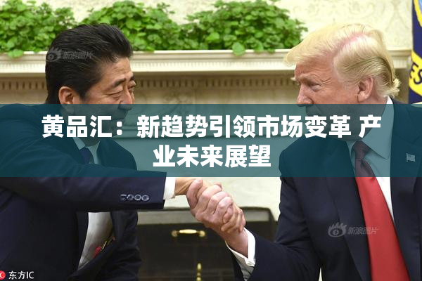 黄品汇：新趋势引领市场变革 产业未来展望